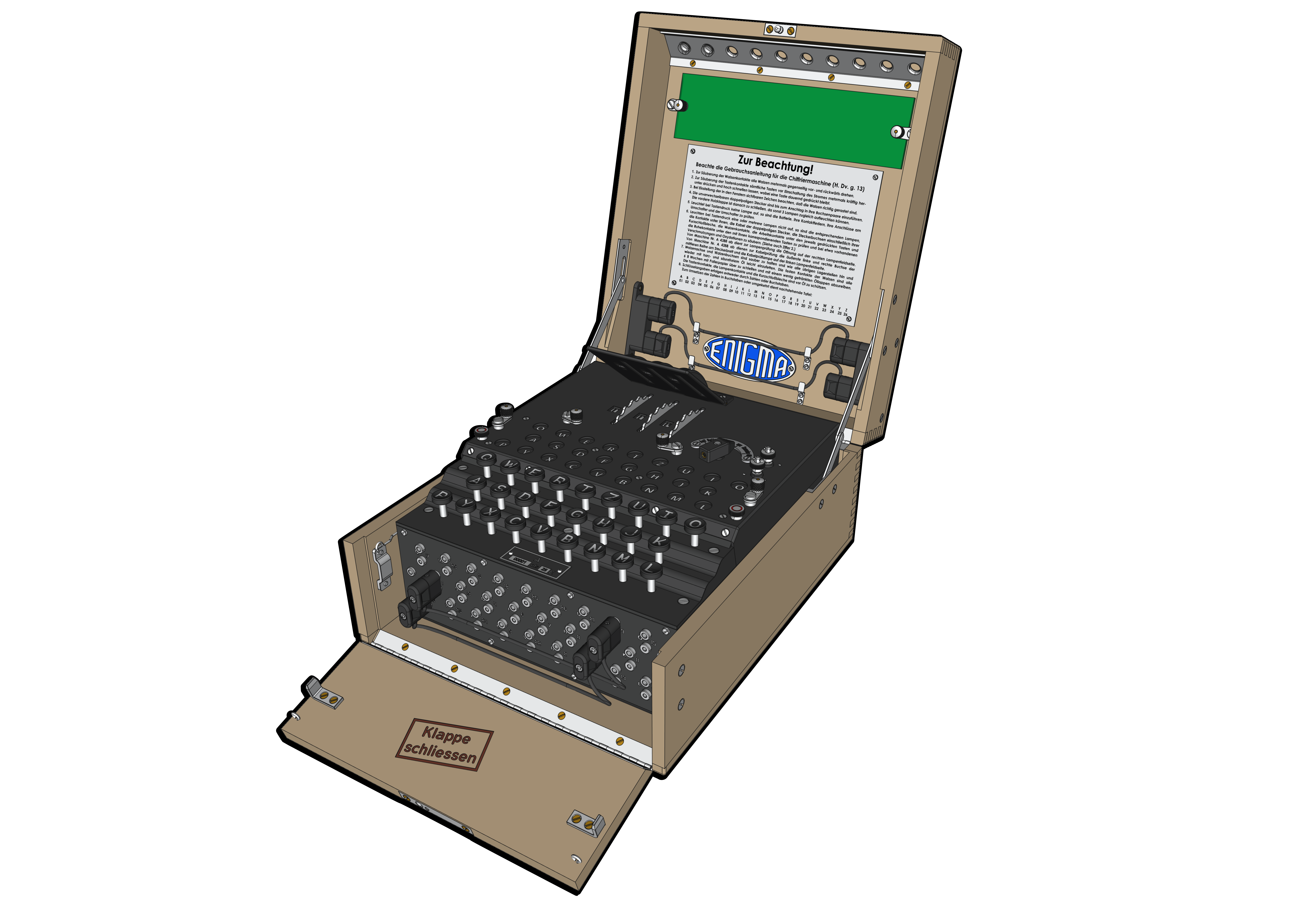 三转子恩尼格玛密码机